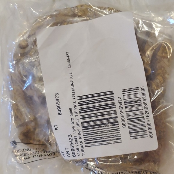 Anthropologie Louise Scarf Headband- yellow - Picture 3 of 5